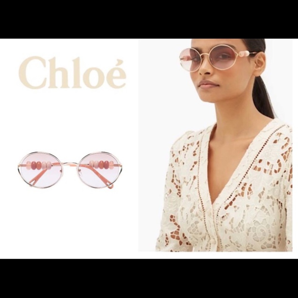CHLOE Dillie CE167s Gold Frame Sunglasses